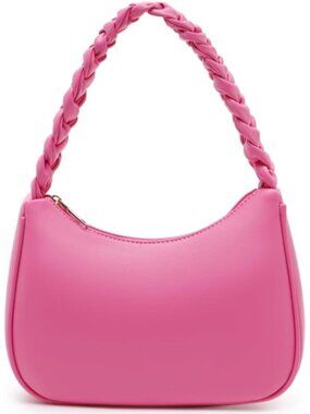 Shoulder Bags for Women, Cute Hobo Tote Handbag Mini Clutch Purse with Zipper Cl